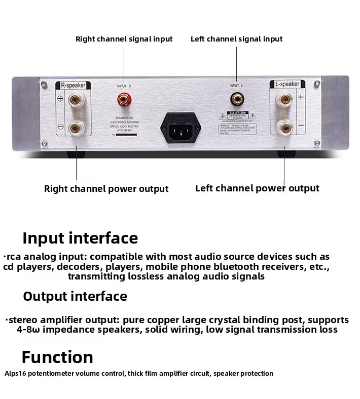 AMP300 HIFI High power  STK404-090 parallel Sanyo thick film power amplifier Ultra low distortion 150W * 2/4 Ω 100W * 2/8 Ω