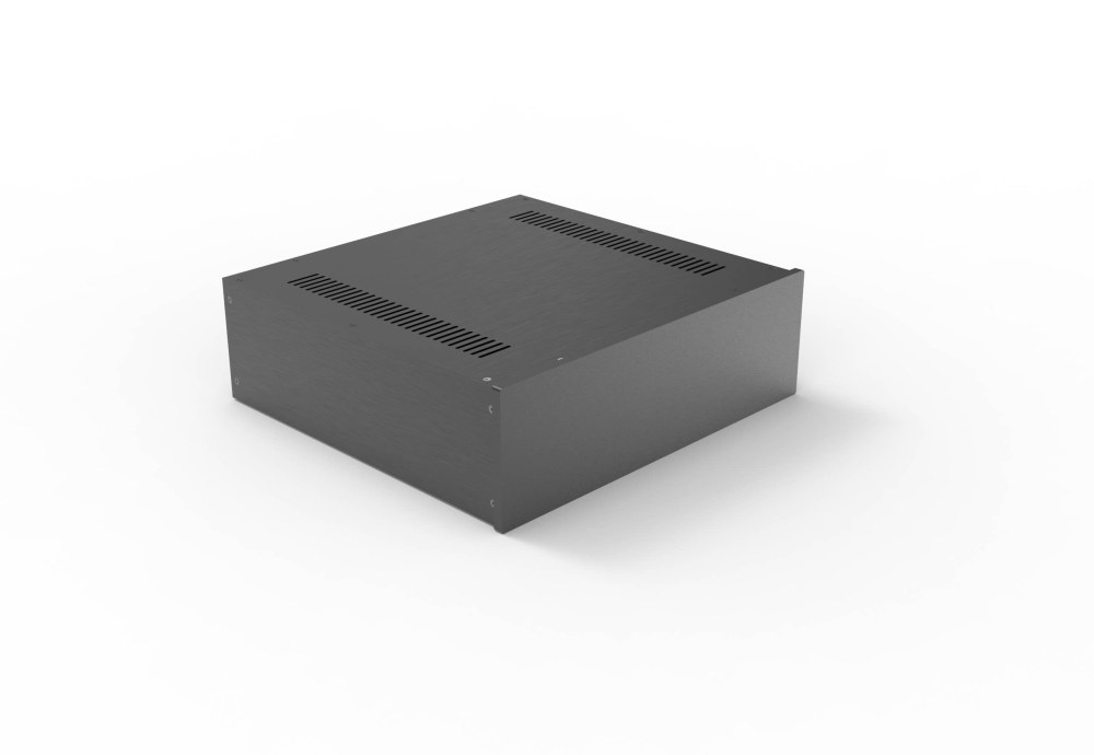 4314 full Aluminum audio Amplifier HIFI DIY Chassis Amp Enclosure HTPC Case  CD Box 430*410*140mm