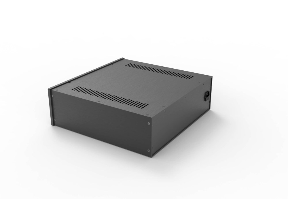 4314 full Aluminum audio Amplifier HIFI DIY Chassis Amp Enclosure HTPC Case  CD Box 430*410*140mm