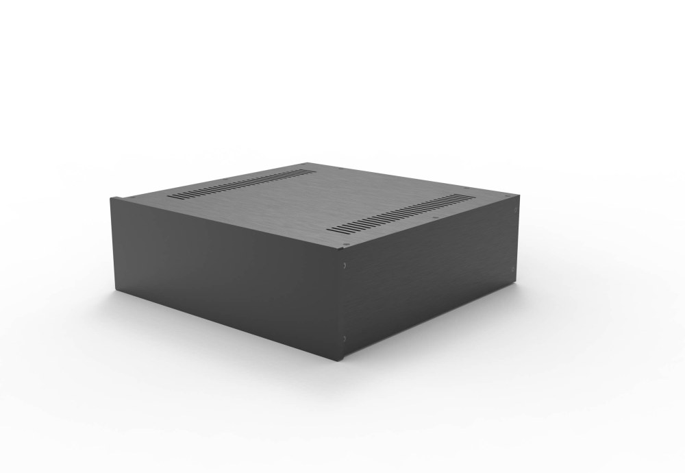 4314 full Aluminum audio Amplifier HIFI DIY Chassis Amp Enclosure HTPC Case  CD Box 430*410*140mm