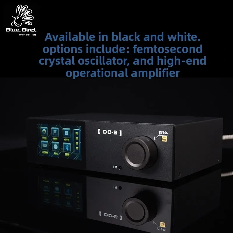 BREEZE 2027 New Bluebird DC-8 Dual ES9068 Fever HIFI Audio Decoder Italian Sound Card Bluetooth 5.3 Linear Power Supply