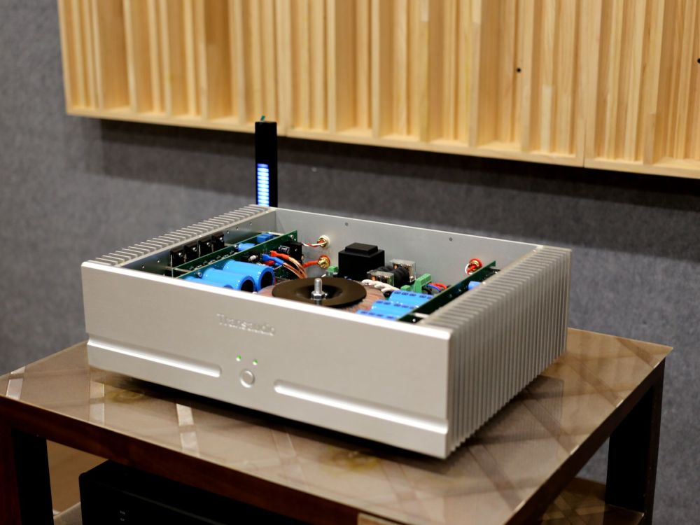 Finished G7 Ultra low distortion class AB 185W*2 Stereo amplifier Based on Goldmund circuit