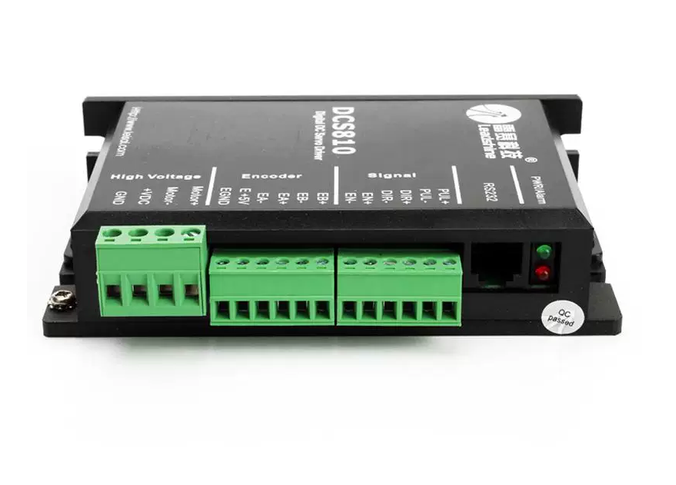 Original Leadshine DC servo drives DCS810 work 24-80 VDC out 1A to 20A fit for DCM50207/DCM50205 DC Brush servo motor