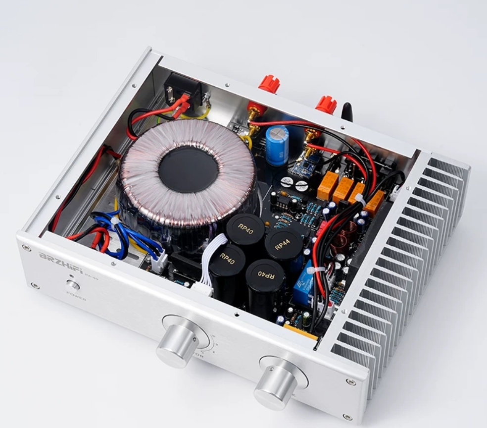 PA-49N silver HIFI DIY stereo Accuphase circuit preamp Combined power amplifier 150W*2 with bluetooth 5.3
