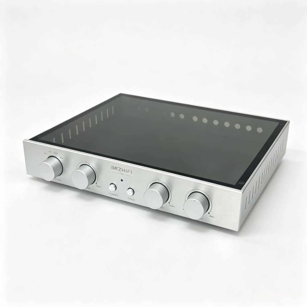 BRZHIFI-T40 HIFI DIY preamp chassis Aluminum alloy amplifier case