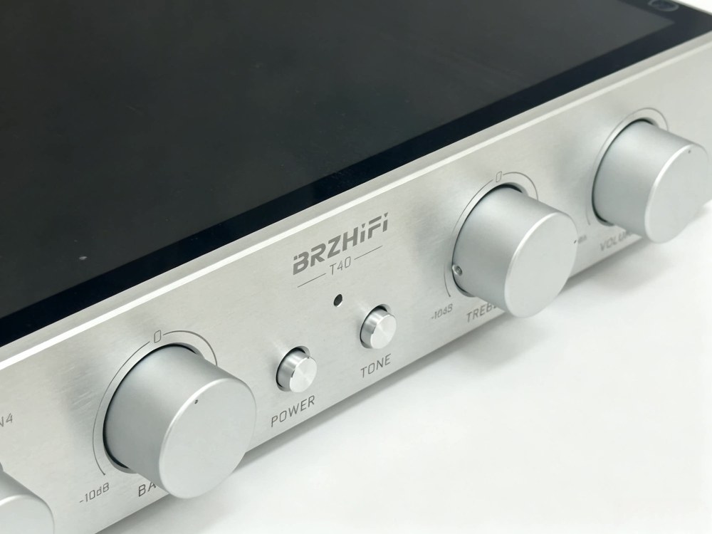 BRZHIFI-T40 HIFI DIY preamp chassis Aluminum alloy amplifier case