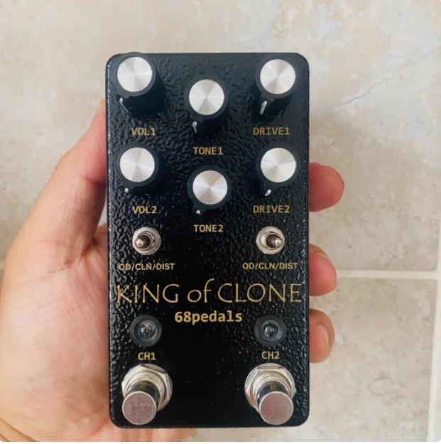 68pedals King Of Clone Overdrive 24 Models