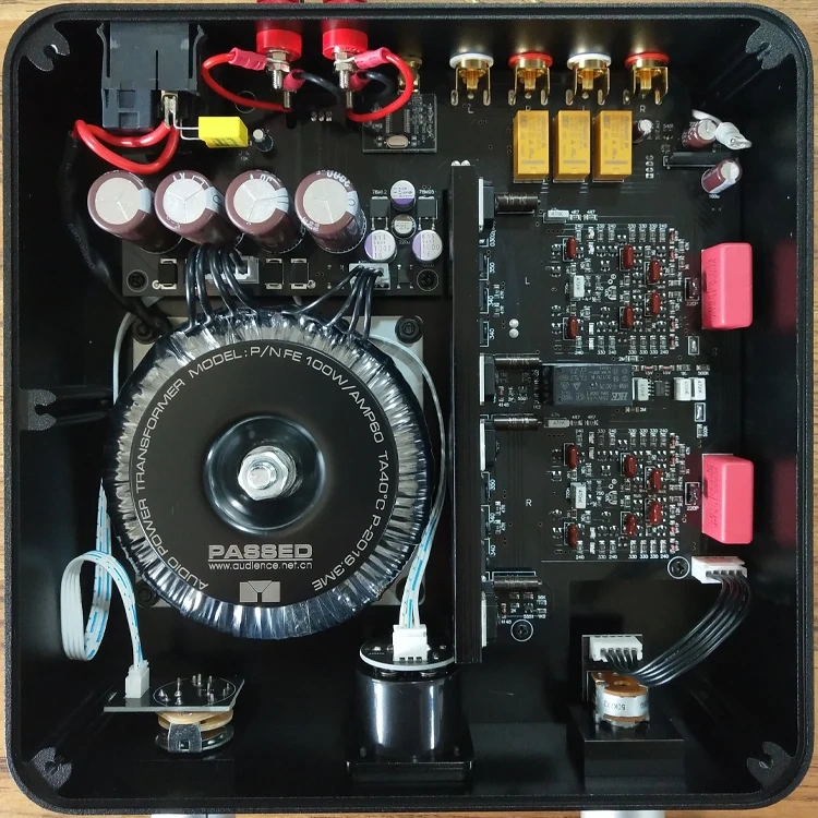 Latest  AMP60 Professional Bluetooth Pure Final Power Amplifiers 2 * 70W AC110/220V With Optional Display Screen