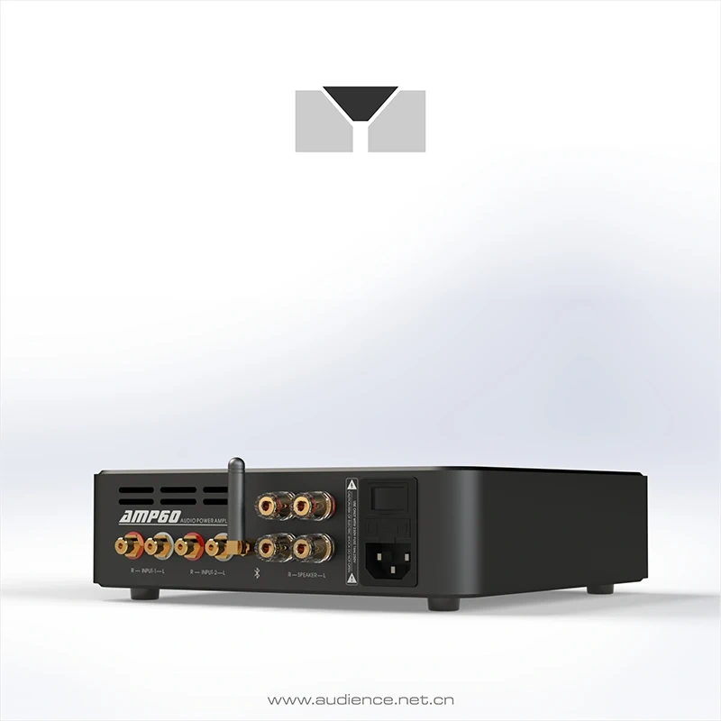 Latest  AMP60 Professional Bluetooth Pure Final Power Amplifiers 2 * 70W AC110/220V With Optional Display Screen