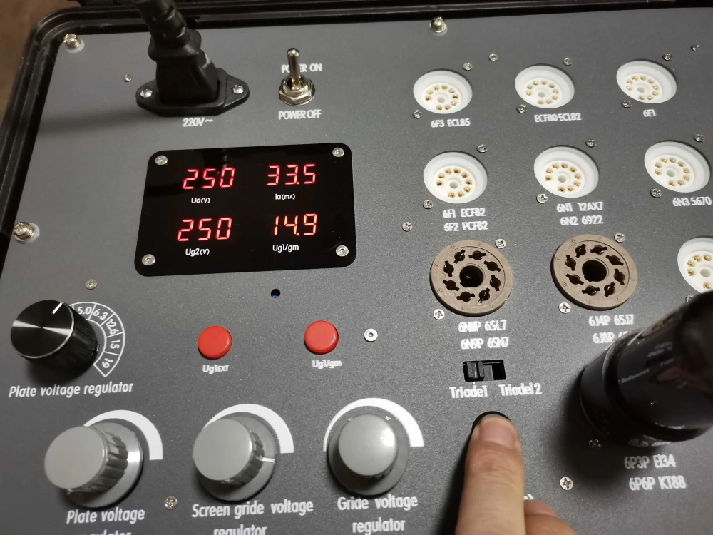 New electronic tube tester Vacuum tube tester Full English version GS-360P