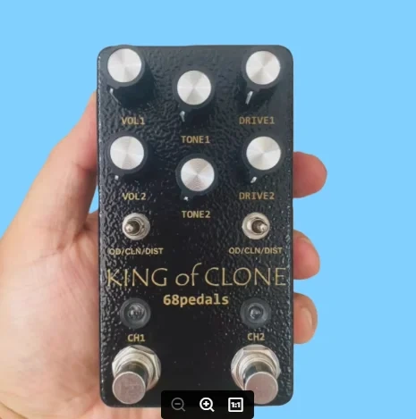 68pedals King Of Clone Overdrive 24 Models