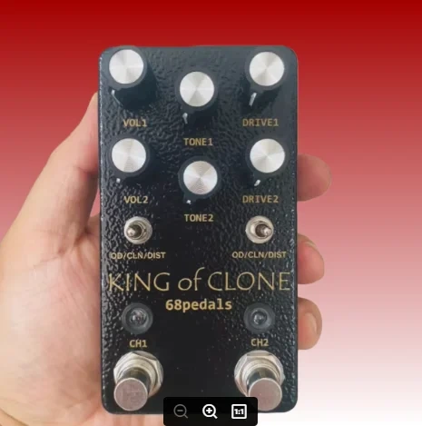 68pedals King Of Clone Overdrive 24 Models