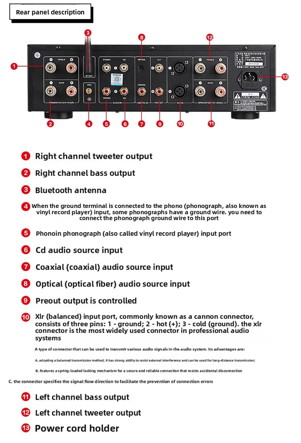 latest Nobsound/ PM10 high-fidelity amplifier home HiFi professional Bluetooth HIFI digital amplifier