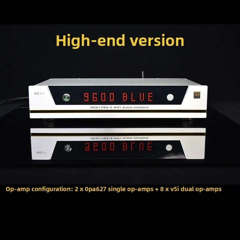 BREEZE 2027 New Bluebird Flagship DC11 Music HIFI Decoder 4 Pieces PCM1794 Bluetooth 5.4 Super CD Dynamic Dual Transformer