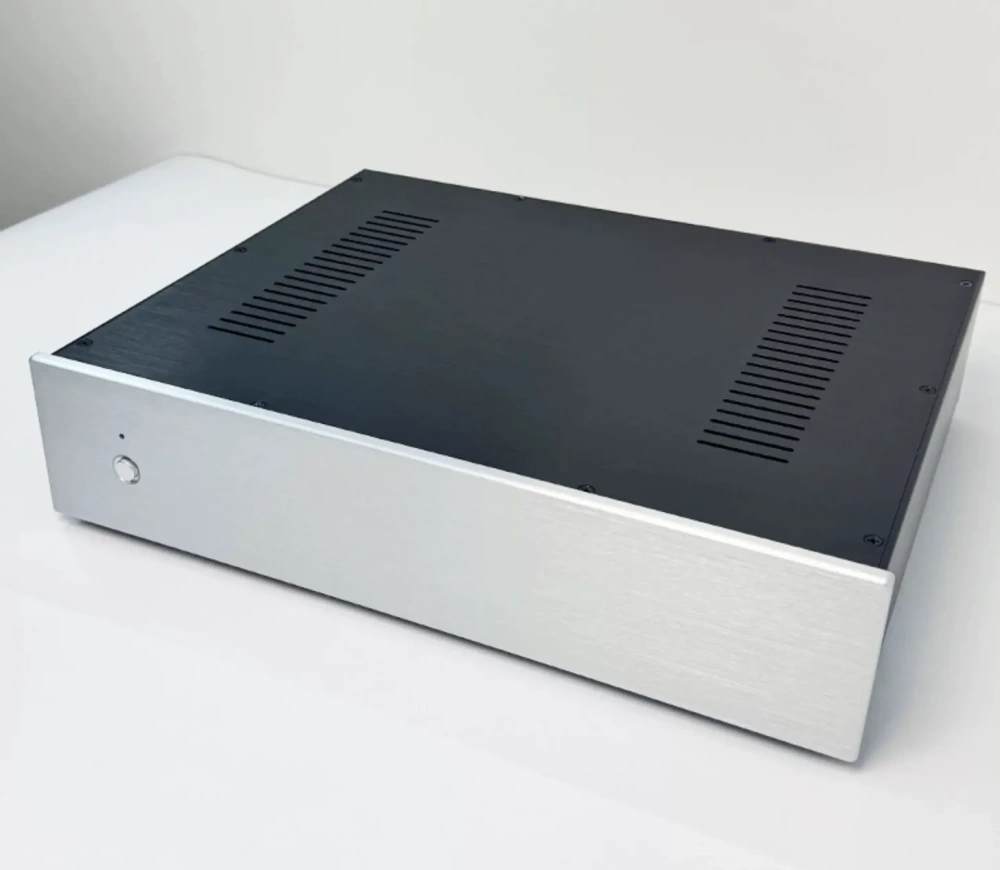 430*95*345mm Full Aluminum Amplifier Chassis DIY HIFI Power Amplifier Case Preamp DAC Decoder Player Power Filter Housing