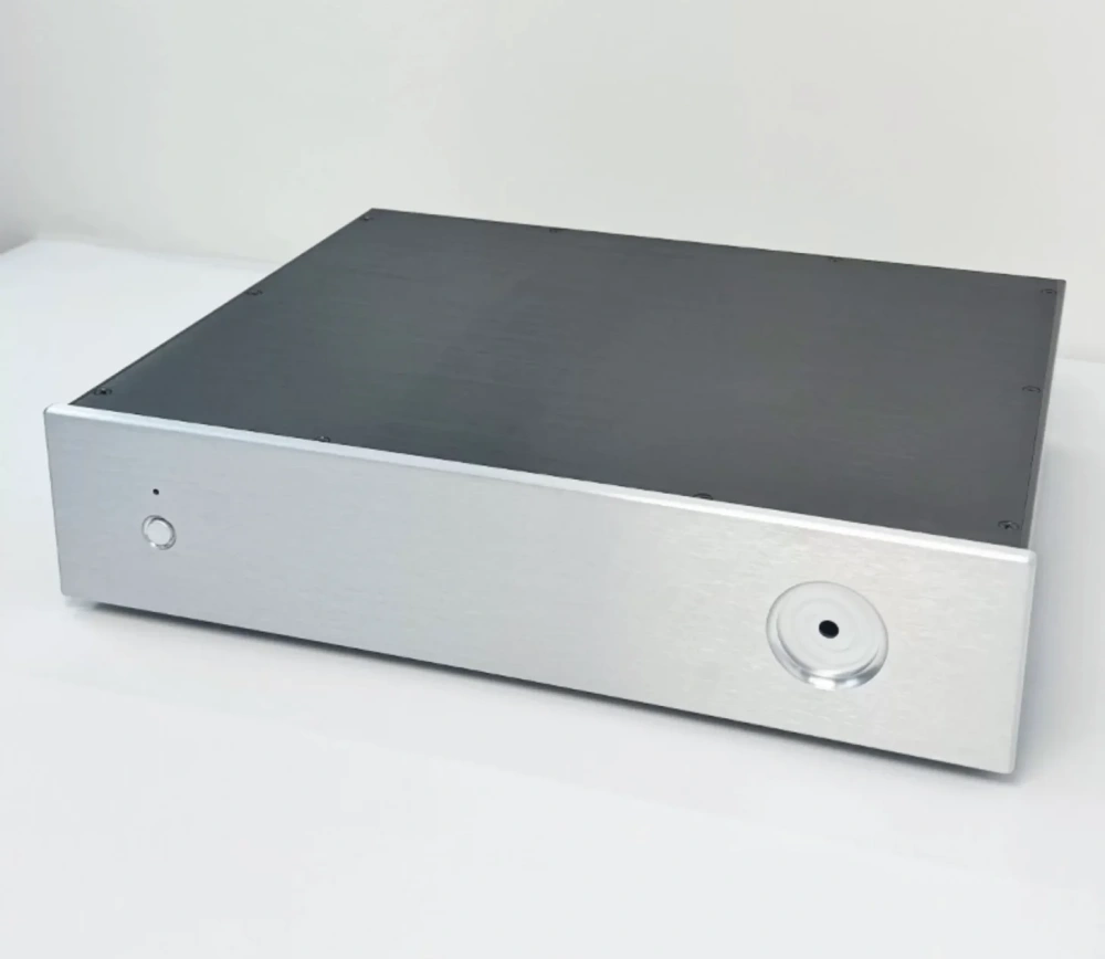 430*95*345mm Full Aluminum Amplifier Chassis DIY HIFI Power Amplifier Case Preamp DAC Decoder Player Power Filter Housing