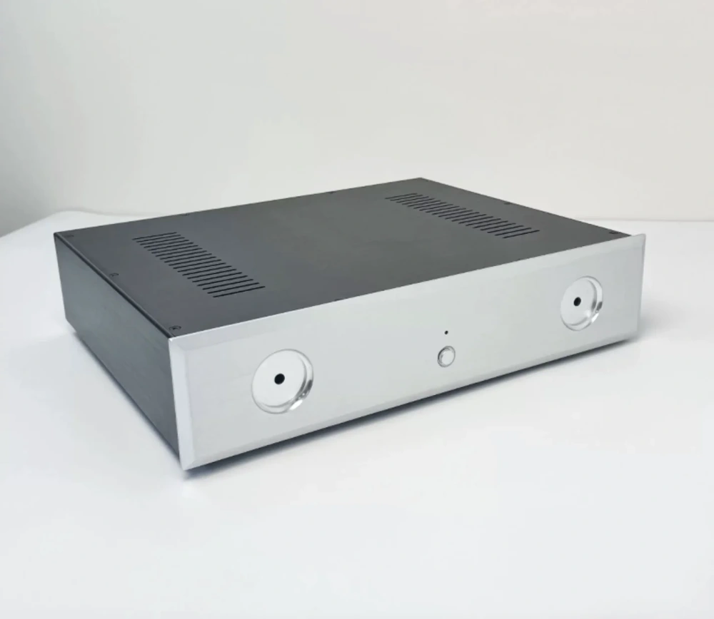 430*95*345mm Full Aluminum Amplifier Chassis DIY HIFI Power Amplifier Case Preamp DAC Decoder Player Power Filter Housing