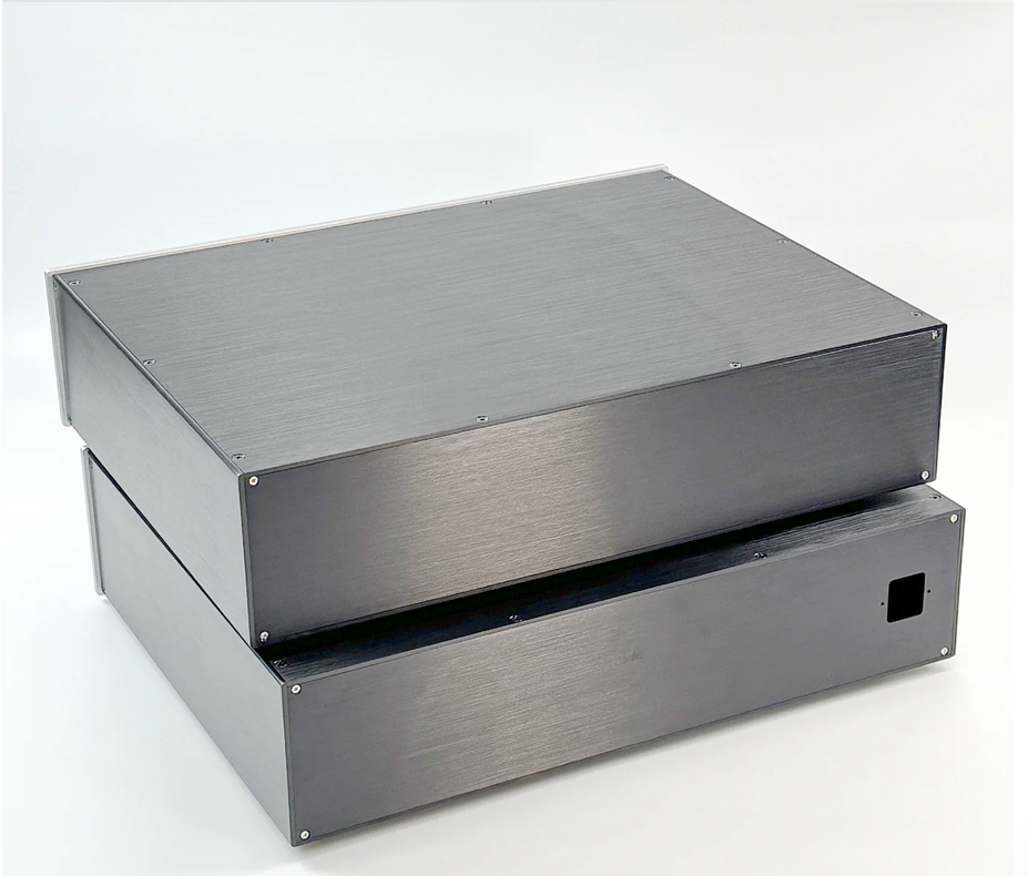 480*115*365MM New arrive Full Aluminum Amplifier DIY Chassis Power Amp Case DIY Enclosure HIFI Audio project Install housing
