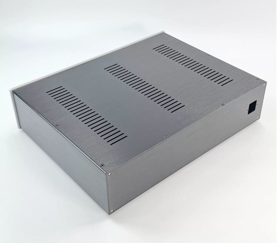 480*115*365MM New arrive Full Aluminum Amplifier DIY Chassis Power Amp Case DIY Enclosure HIFI Audio project Install housing