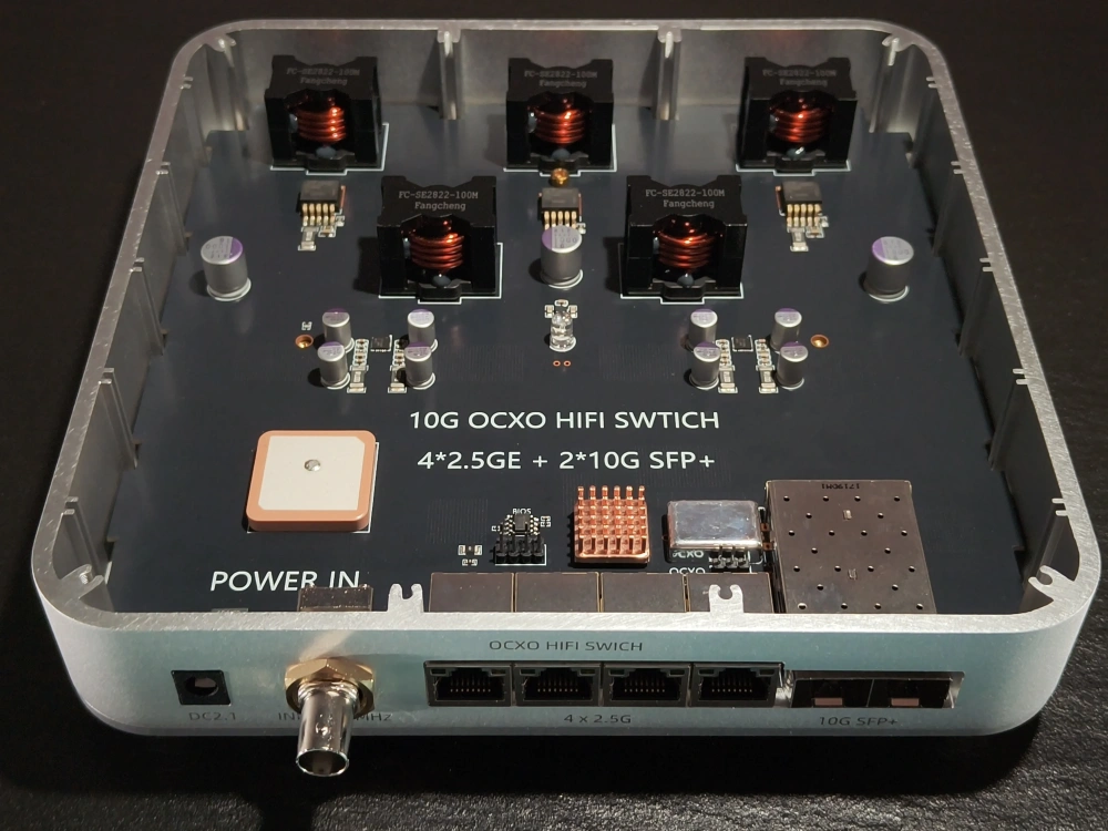 10G OCXO HI-FI SWITCH | Alioth Big Dipper Series