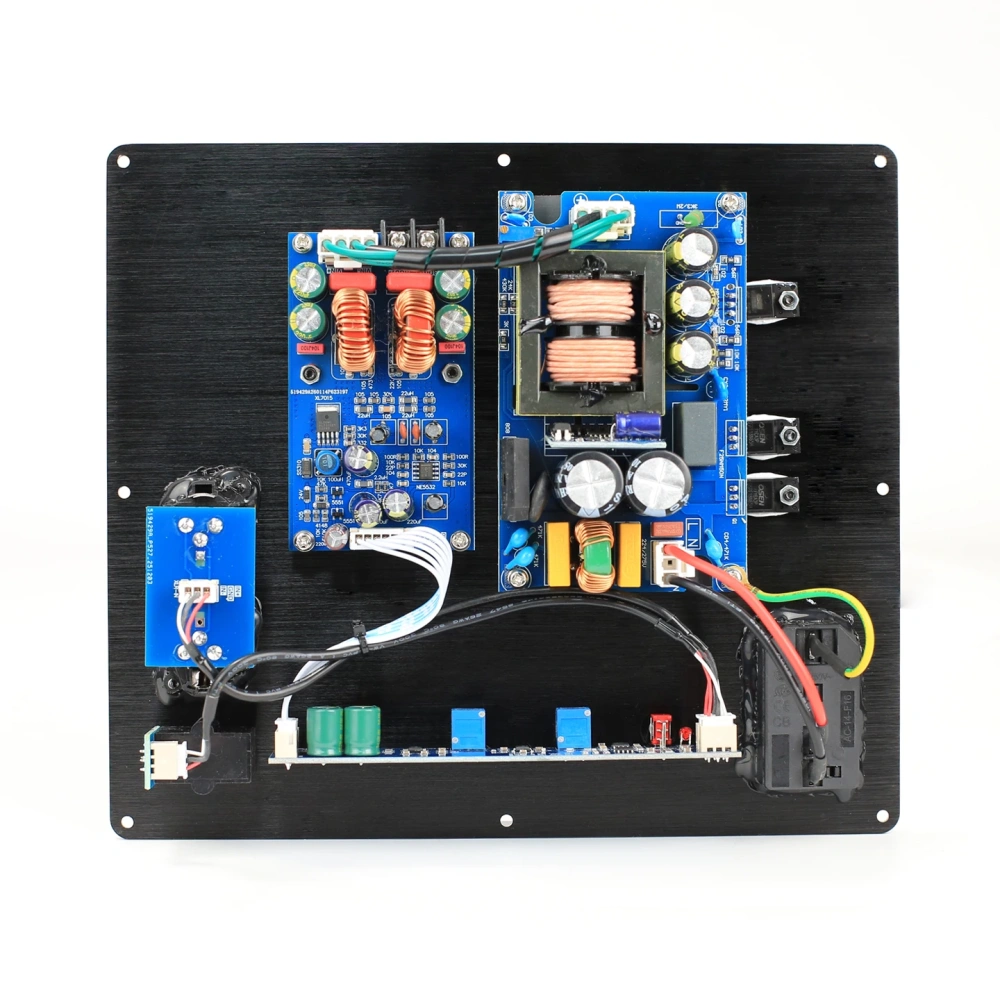 TPA3255 Digital Subwoofer Amplifier Board 300W High Power Active Sub Bass Amplifier XLR RCA Input for Home Audio DIY Speaker