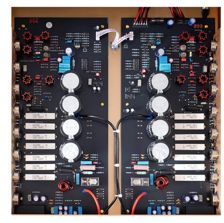 NEW finished BRZHIFI Gold 711 HI-END stereo audio balanced power amplifier Collector's Edition
