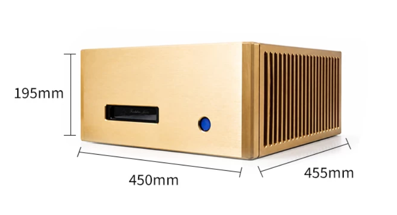 NEW finished BRZHIFI Gold 711 HI-END stereo audio balanced power amplifier Collector's Edition