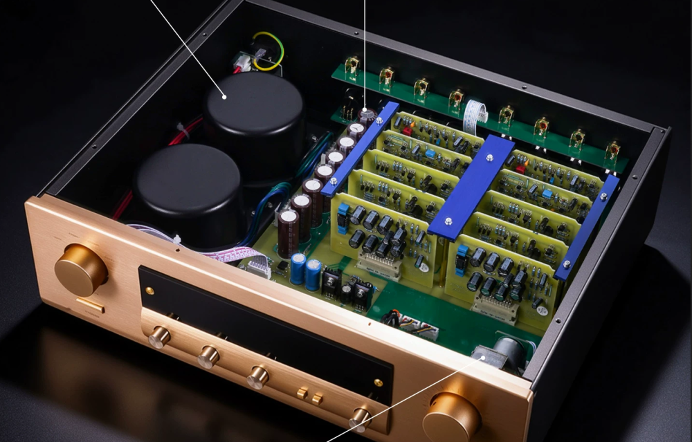 NEW arrive latest BRZHFI Accuphase C245-TOP Balanced Preamplifier Tone Version Medium low high tone adjustment 4 input 4 output 20DB
