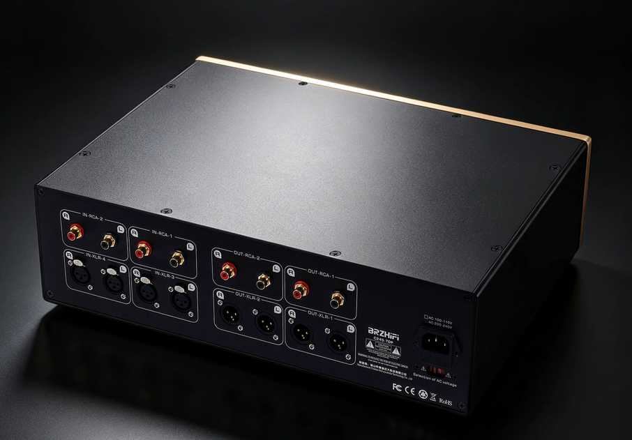 NEW arrive latest BRZHFI Accuphase C245-TOP Balanced Preamplifier Tone Version Medium low high tone adjustment 4 input 4 output 20DB