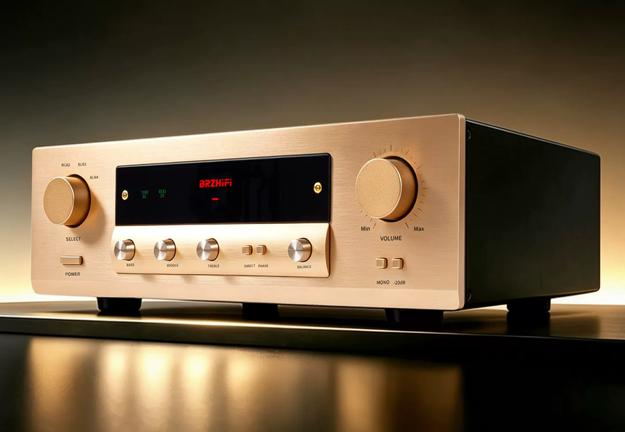 NEW arrive latest BRZHFI Accuphase C245-TOP Balanced Preamplifier Tone Version Medium low high tone adjustment 4 input 4 output 20DB
