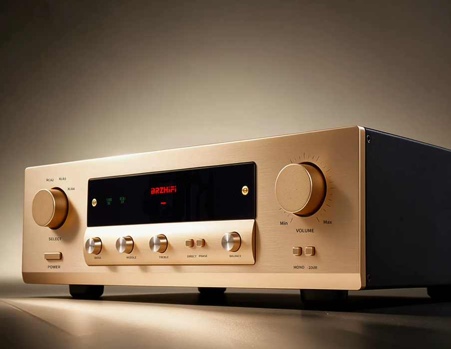 NEW arrive latest BRZHFI Accuphase C245-TOP Balanced Preamplifier Tone Version Medium low high tone adjustment 4 input 4 output 20DB
