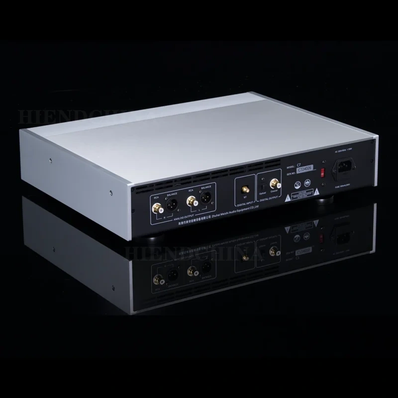 MUZISHARE C7 6H3 Vacuum Tube CD Player With HD BT 5.0 Dual ES9018 Decoding Chip Laser Disc Digital Audio System