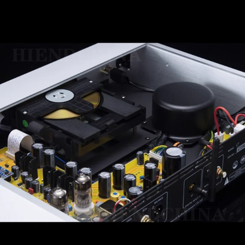 MUZISHARE C7 6H3 Vacuum Tube CD Player With HD BT 5.0 Dual ES9018 Decoding Chip Laser Disc Digital Audio System