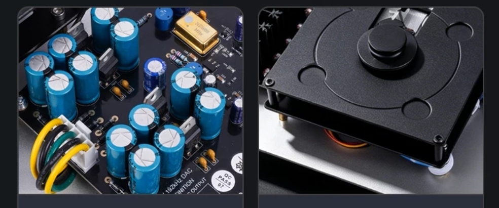 BRZHIFI CD1000A Top-mounted Push Cover Balanced Pure CD Player Decode digital audio output