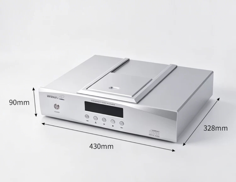 BRZHIFI CD1000A Top-mounted Push Cover Balanced Pure CD Player Decode digital audio output