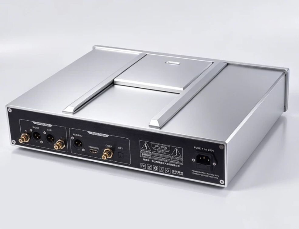 BRZHIFI CD1000A Top-mounted Push Cover Balanced Pure CD Player Decode digital audio output