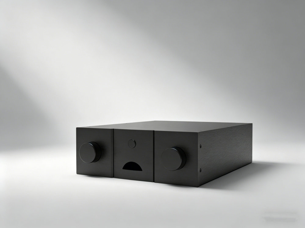 Naim Silver/black Full Aluminum HIFI DIY Amplifier case / Preamp Box power supply chassis