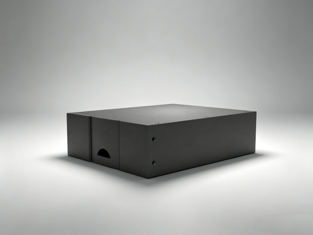 Naim Silver/black Full Aluminum HIFI DIY Amplifier case / Preamp Box power supply chassis