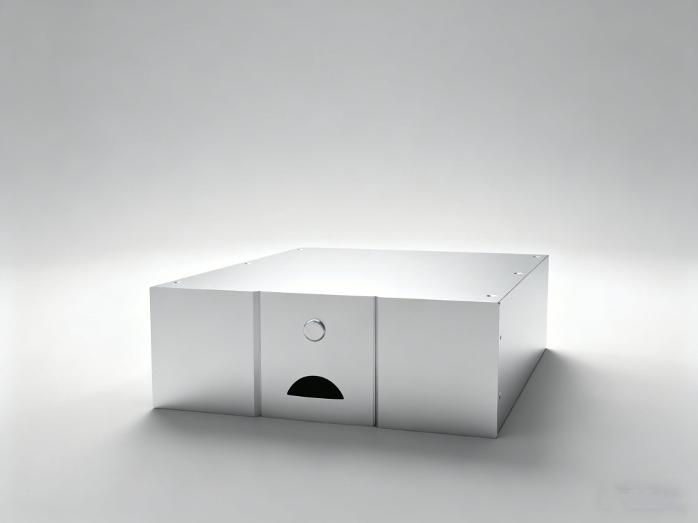 Naim Silver/black Full Aluminum HIFI DIY Amplifier case / Preamp Box power supply chassis