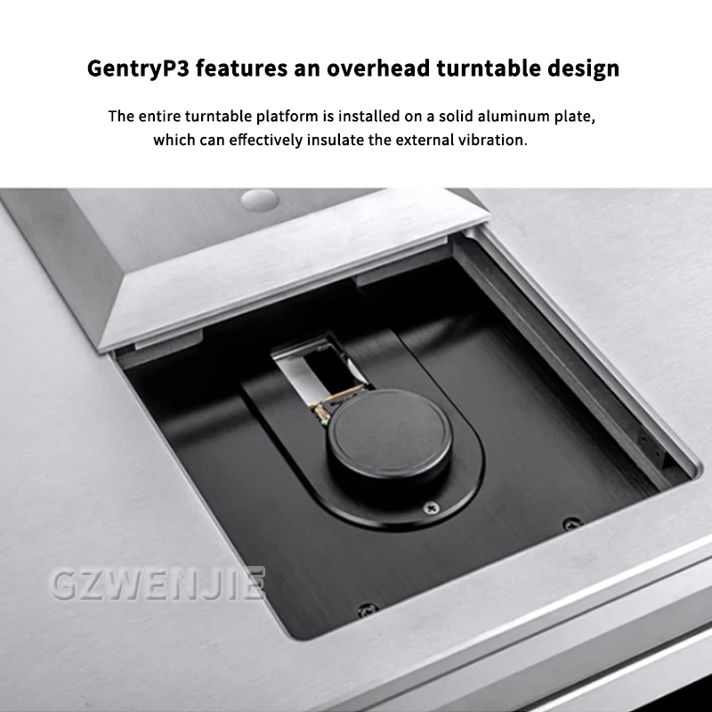 P-3 Pure Turntable Fever High-fidelity CD Player Top-mounted TCXO Constant Temperature Clock HIFI Turntable Push-cover Design