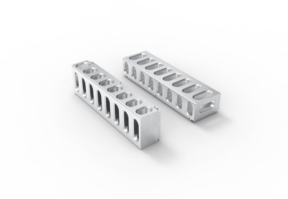 1pcs full Aluminum precision CNC processing power amplifier heatsink 320*90*60mm