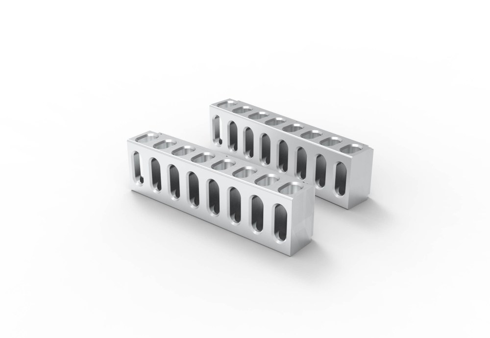 1pcs full Aluminum precision CNC processing power amplifier heatsink 320*90*60mm