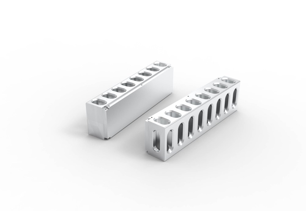 1pcs full Aluminum precision CNC processing power amplifier heatsink 320*90*60mm