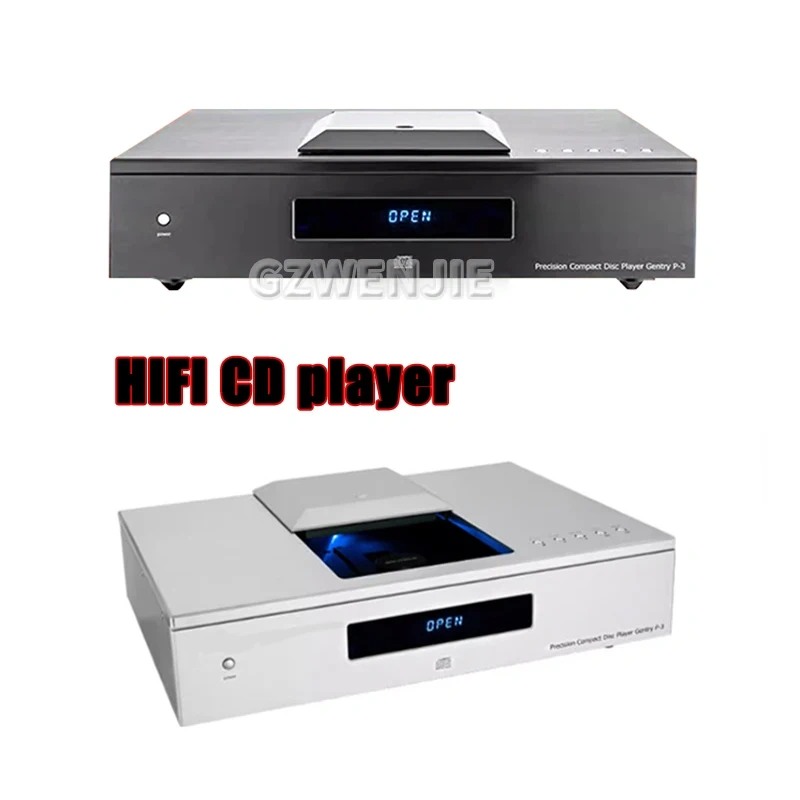 P-3 Pure Turntable Fever High-fidelity CD Player Top-mounted TCXO Constant Temperature Clock HIFI Turntable Push-cover Design