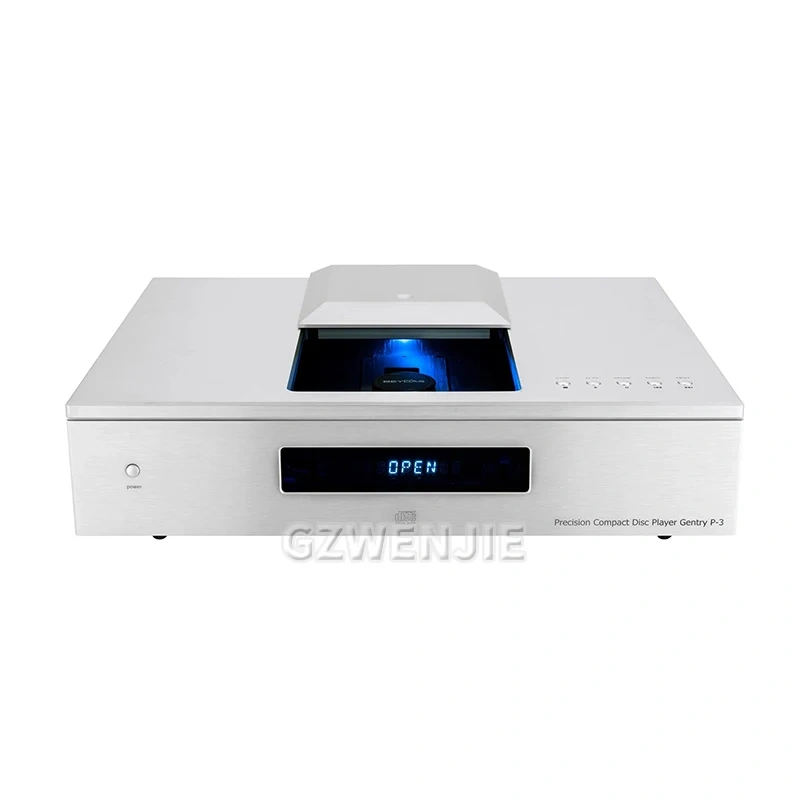 P-3 Pure Turntable Fever High-fidelity CD Player Top-mounted TCXO Constant Temperature Clock HIFI Turntable Push-cover Design