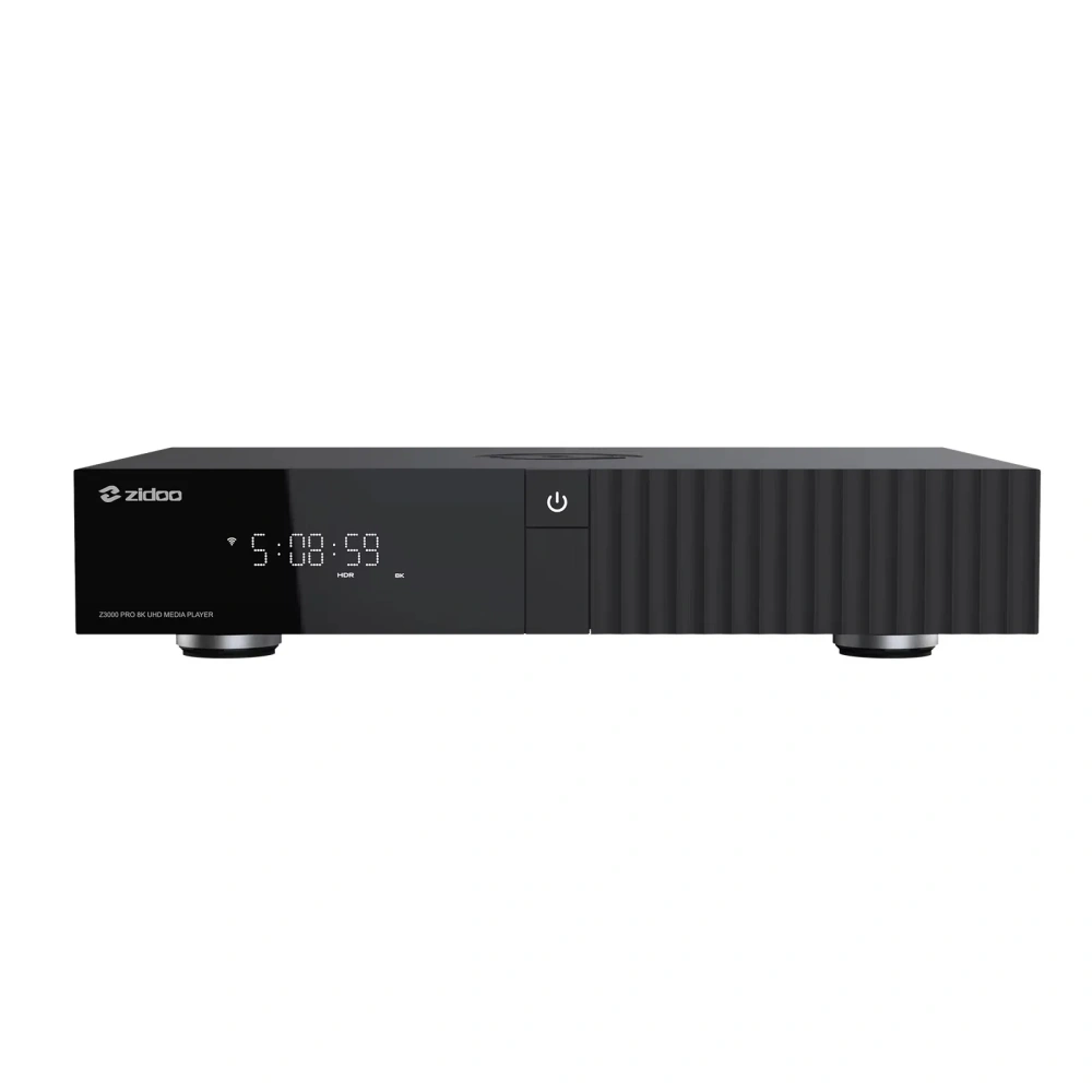 ZIDOO Z3000 PRO-8K Media Player 6G+64G 8K Android 11OS Support DV HDR10+ and All HDR Technoly BDMV Amlogic S928X-K Processor