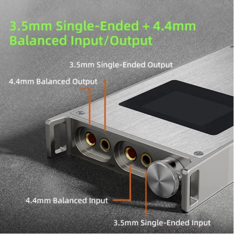 IBasso PB6 MACAW Portable MP3 Player Four-Tube Dual-Mode High Driving Power Portable DAC USB Headphone Amplifier Thor JAN6418*4