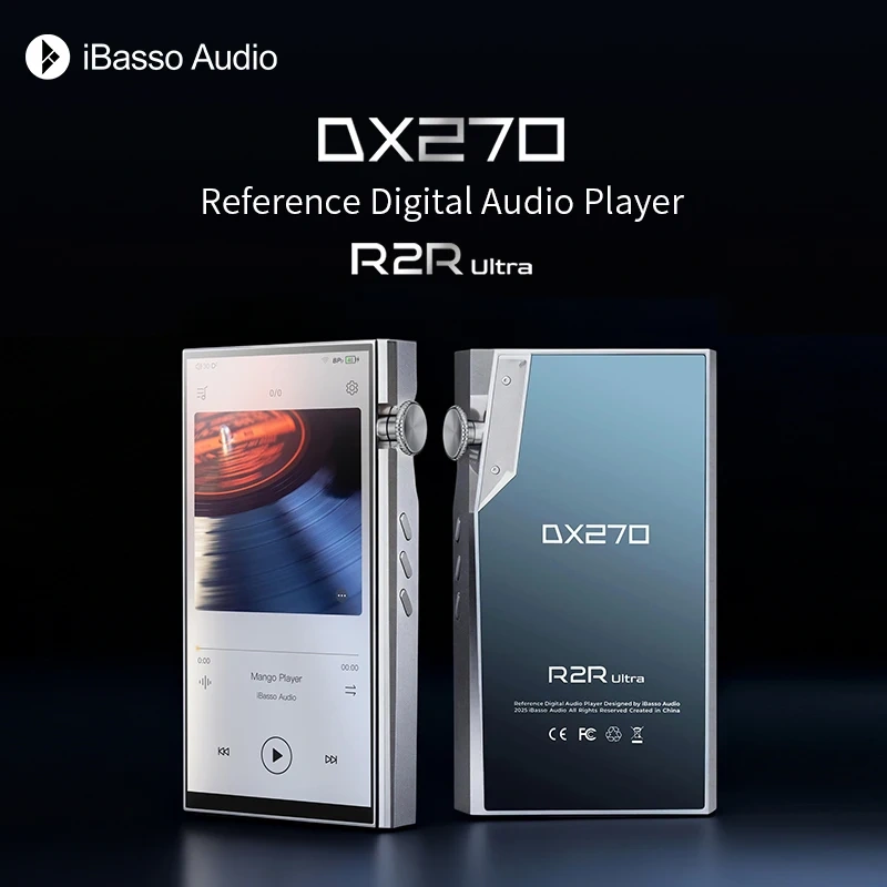 iBasso DX270 Portable Music Player R2R Ultra 4G + 128G MP3 DAC USB Amp Accusilicone