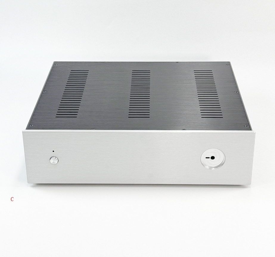 430 Full Aluminum Power Amplifier Chassis HIFI DIY preamp case power supply box decoder Enclosure