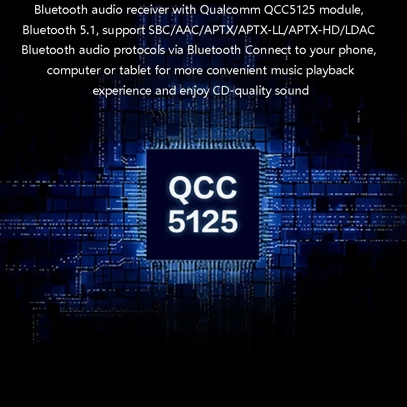 Dual 9038Q2M Digital Music Player Bluetooth 5.1 DSD512 Lossless Decoding HIFI Player PCM384KHz QCC5125 Audiophile Configuration
